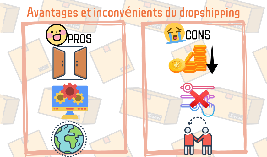 Avantages et inconvénients du dropshipping