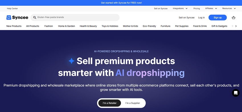 AutoDS alternative Syncee