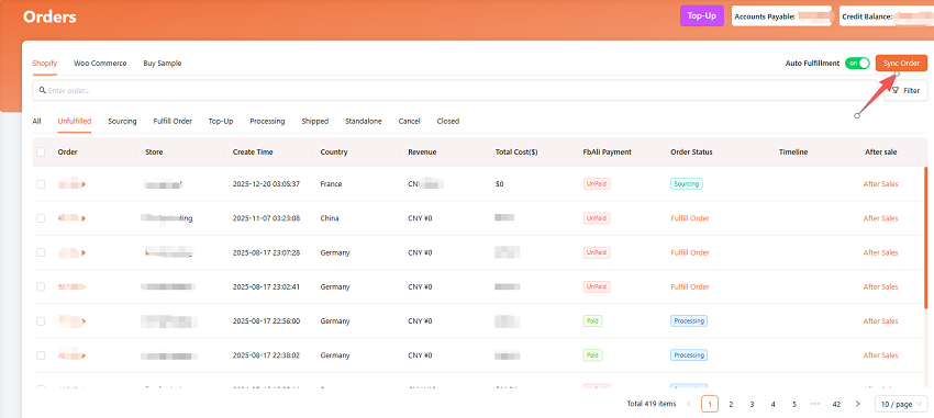WooCommerce dropshipping with auto fulfillment