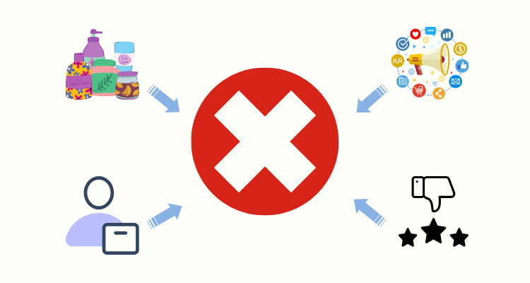 Raisons de l'échec du dropshipping