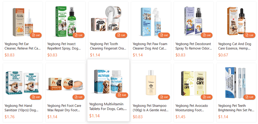popular pet products
