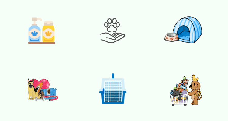 professional pet products types