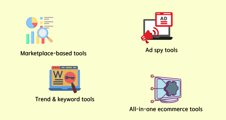 types of product research tools