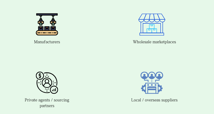 dropshipping supplier types